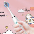 Children's Electric Toothbrush Colorful Cartoon Deer Series Children's Soft-Bristled Cleaning Brush (Battery Not Included). 