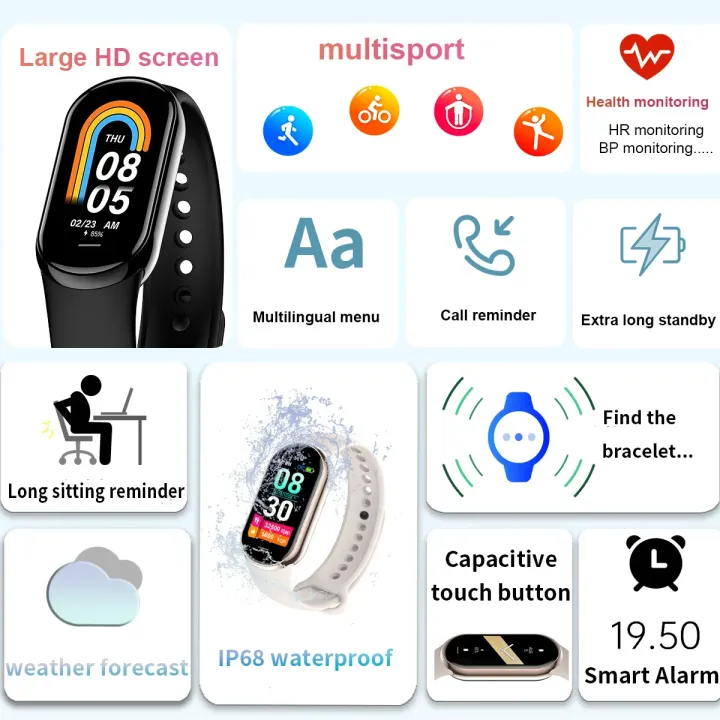 New%20Original%20Small%20M8%20Band%20Smart%20Men%20Women%20Smartwatch%20Heart%20Rate%20Sports%20Fitness%20Tracking%20Bracelet%20Smartband%20Watche%20For%20Android%20-%20Image%203