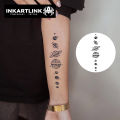 Planets temporary tattoo sticker, waterproof magic tattoo, lasts to 15 days fake tattoo, semi permanent tattoo. 