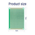 10PCS/Lot 5x7 Cm Universal Circuit Board Single Side PCB Prototyping Boards 5*7cm Printed Circuit Boards for Arduino Experiment. 