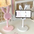 Cute Cartoon Bunny Phone Stand - Adjustable & Compatible With IPhone, Kindle, IPad, Switch, Tablet & More!. 