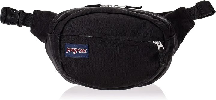 JanSport Fifth Avenue Fanny Pack Crossbody Bags for Women, Men, City Lights - Stylish, Durable Waist Bag with Adjustable Belt, Main Zippered Pocket, Quick Stash Pocket - Premium Travel Essentials