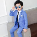 2024 Boys Suits for Weddings Blazer Pants Kids Formal Clothes Dresses Children Party Sets Classic Teeanger Boy School Uniform. 