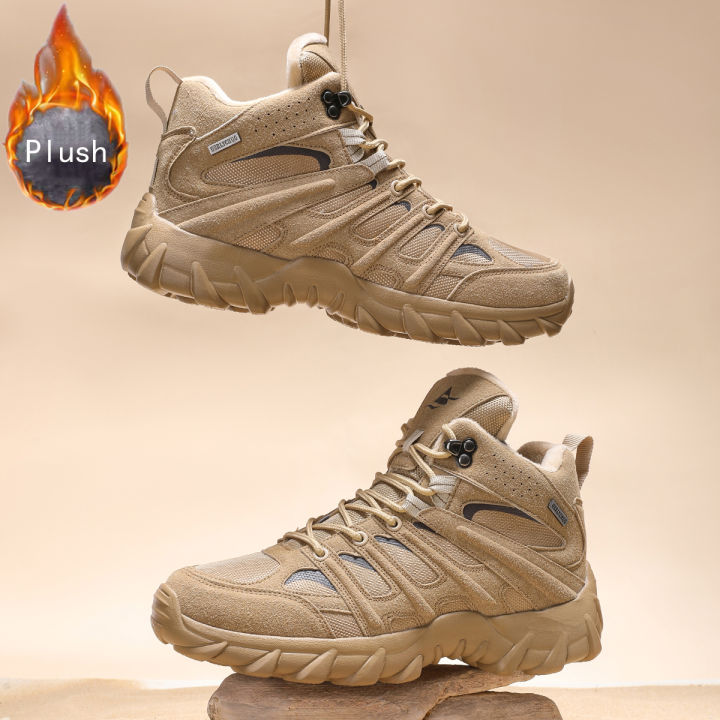 New%20Men%20High%20Quality%20Leather%20Boots%20Fishing%20Hunting%20Sneakers%20Desert%20Combat%20Men's%20Boots%20Outdoor%20Hiking%20Shoes%20Ankle%20Boots%20Work%20Safe%20-%20Image%205