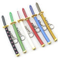 8 Style Roronoa Zoro Sword Keychains Accessories Buckle with Toolholder Scabbard Katana Sabre Car Metal Key Chains Toys. 