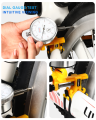 RIDERACE Bicycle Wheel Truing Stand With Dial Indicator Gauge Mini Rims Adjustment Tools For Road Mountain MTB Bike Repair Tools. 