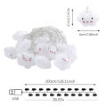 20LEDs Cloud/Star Light String,10Ft USB Waterproof Night Lights Atmosphere Lighting for Camping Birthday Party Summer Home Decor. 
