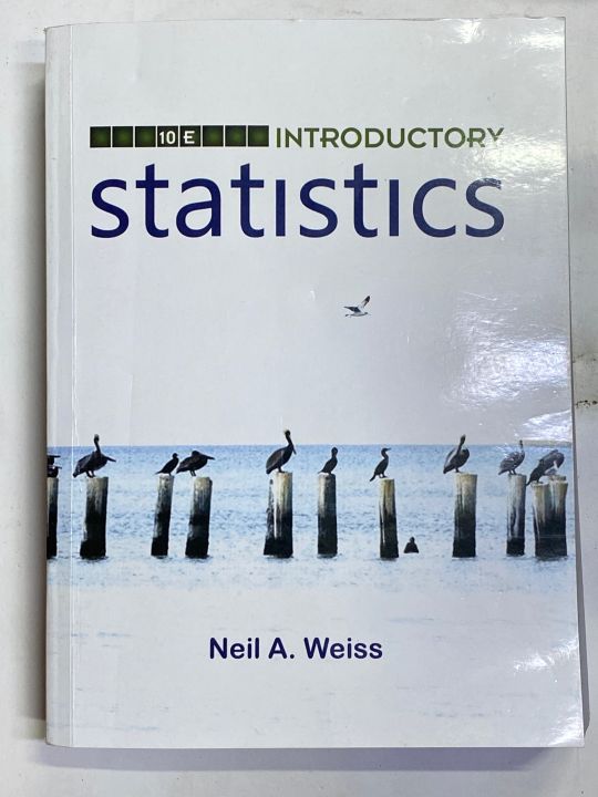 INTRODUCTORY STATISTICS 10TH EDITION BY NEIL A. WEISS