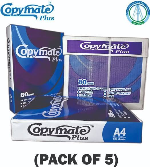 Copymate Paper A4 Size 80g 5 Ream Box