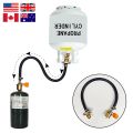 Gas Cylinder Filling Gas Adapter with ON-Off Control Valve Propane Extension Hose Copper Propane Refill Hose for Outdoor Camping. 