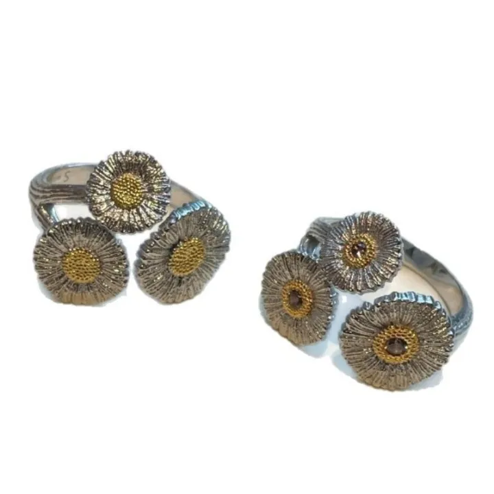Light%20luxury%20retro%20brushed%20three%20daisy%20ring%20Couple%20style%20charm%20sun%20flower%20rings%20for%20women%20banquet%20jewelry%20gift%20-%20Image%206