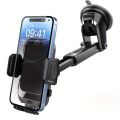 Car Phone Holder for Cars, Suction Cup Style Air Vent Navigation Bracket, Mounting Clip for Inside the Car. 