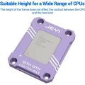 JEYI 12th-15th Gen CPU Bending Correction Frame Aluminium Fixed Backplane CPU Contact Frame Socket For Intel LGA-17XX 18XX CPU. 