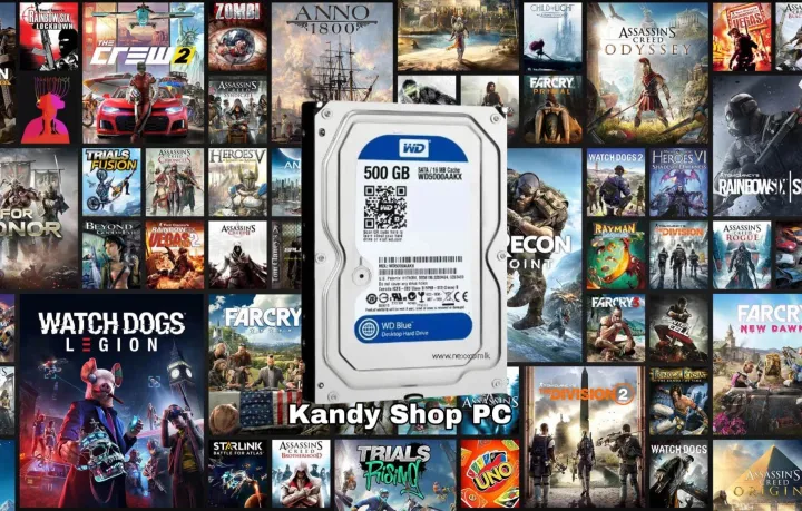 Dekstop pc Hard disk with latest games (Dekstop HDD)