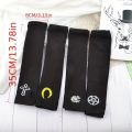 Punk Cross Pentacle Moon Pattern Long Fingerless Gloves Gothic Black Cuff Women Men Ninja Outdoor Cos Elbow Mittens Arm Warmers.