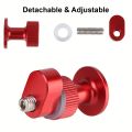 4Pcs Aluminum Alloy Car Body Dent Removal Pulling Reuse Tabs For Car Repair Round Joint Effective Removal Tool. 