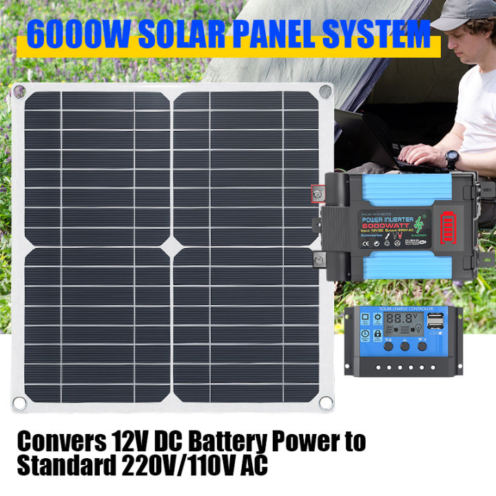 Complete%20Off-Grid%206000W%20Solar%20Power%20Kit+200W%20Foldable%20Solar%20Panel%20-%20Portable%20Power%20Station%20for%20Home%20Backup,%20RV%20Camping%20Car%20-%20Image%202
