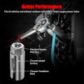 5pcs Oxygen Sensor Wrench Kit for Automotive O2 Socket Removal Install Offset Vacuum Sensor Socket Thread Chaser Tool. 