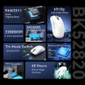 ATTACK SHARK X11 Gaming Mouse  and X11 SE Wireless Mouse 22000 DPI,PAW3311 Sensor,BT/2.4G/Wired,59g Lightweight,2000W Clicks. 