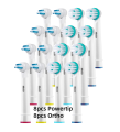 4/8/16 Pcs Interproximal Clean Replacement Brush Heads For Oral B Professional Ortho Orthodontic Electric Toothbrush Heads.