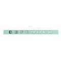 RC car metal sticker for 1/10 TRX 4 Defender D90 D110 remote control crawler. 