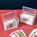 Playing Card Transparent Plastic Storage Box Ultraman Game Card ID Card Card Card Card Business Card Storage. 
