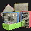 60/100/200/400# Diamond Hand Polishing Pads Tile Glass Abrasive Grinding Block Pad Stone Abrasive Sanding Disc Polisher Tools. 
