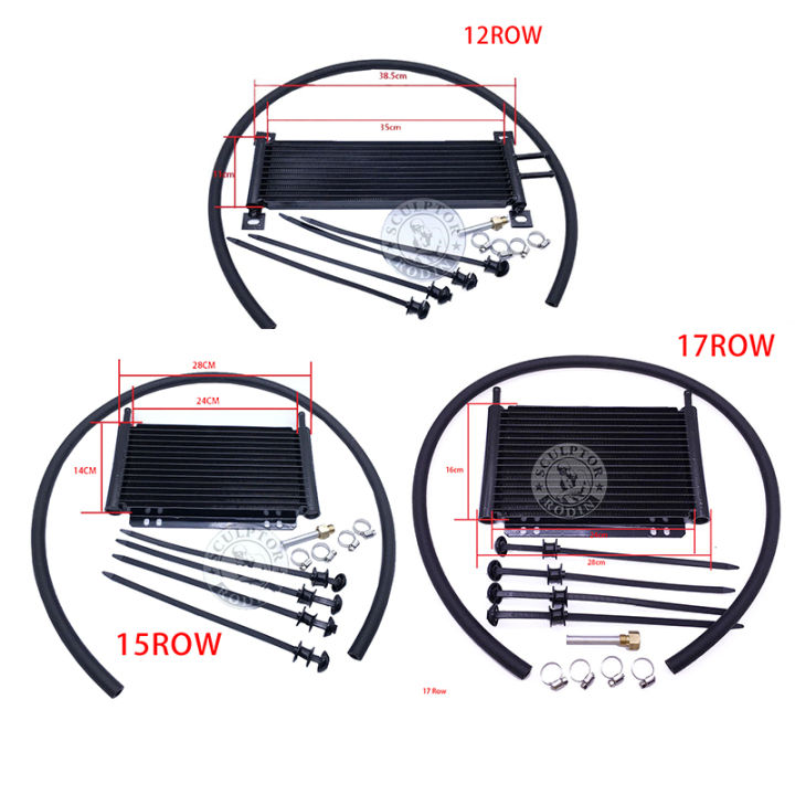Oil%20Cooler%20Aluminum%20Transmission%20Oil%20Cooler%2012Row%2015Row%2017Row%20Automatic%20Stacked%20Plate%20Oil%20Cooler%20Radiator%20-%20Image%204