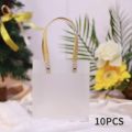 10PCS Holiday  Bag Eco-friendly Companion  Candy Bag Holiday  Birthday  Bag, Anniversaries，Frosted Tote Bag. 