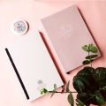 Sun or  Moon Minimalistic BuJo Notebook Dot grid Diary Dotted pages. 