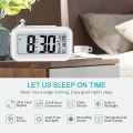 LED Digital Alarm Clock Backlight Snooze Data Time Calendar Desktop Multifunction Electronic Backlight Table Clock. 