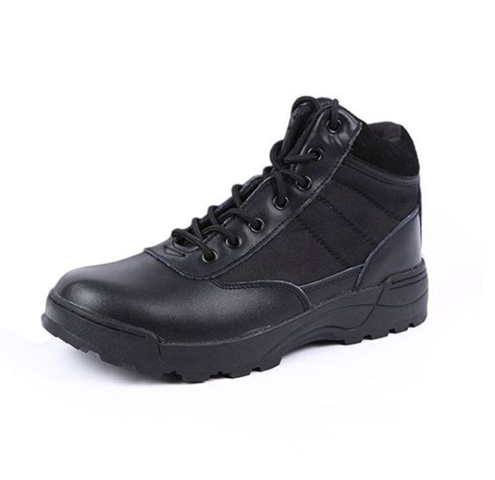 swat%20Work%20Men's%20Sublite%20Cushion%20Tactical%20Mid%20Cut%20Soft%20Toe%20Shoe%20Black%20Military%20Boot%20-%20Image%2010