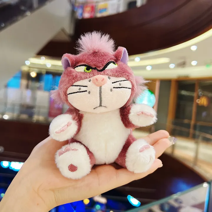 Cute Lucifer Cat Keychain Anime Movie Stuffed Doll Soft Lucifer Cat ...