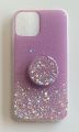iPhone 12/iphone 12 Pro Fancy Ladies Case with Pop Socket. 