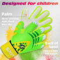 Professional Goalkeeper Gloves with Wrist Protection - Non-Slip and Wear-Resistant Latex for Football Players. 