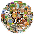 55Pcs Funny Tung Tung Sahur Italian Brainrot  Stickers for Helmet Water Bottle Laptop Phone Skateboard DIY Notebook Decals. 
