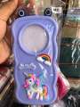 Techno spark 30c funky case with ear bunny. 