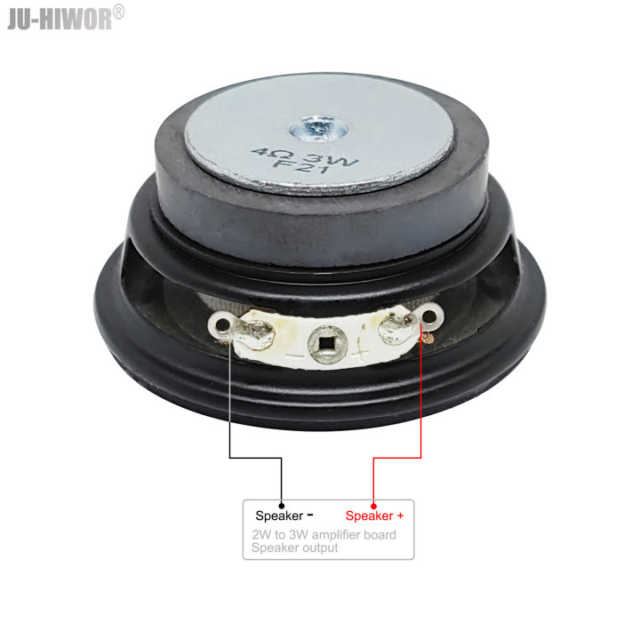 2pcs%204R%203W%20Loudspeaker%2050MM%20Mini%20Coke%20Cans%20Speaker%2036MM%20External%20Magnetic%20Bright%20Hat%20White%20Foam%20Edge%20-%20Image%203