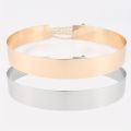 Classic Golden Metal Belt Trendy Adjustable Waist Chain Elegant Dress Girdle Body Jewelry For Women Daily Use. 