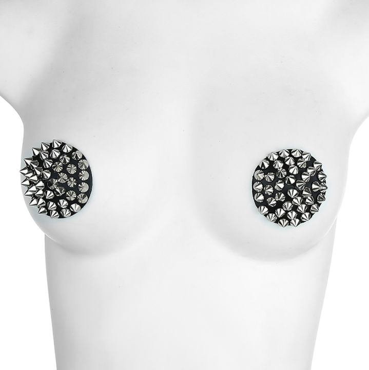 1%20Pair%20Rivet%20Nipple%20Cover%20For%20Women%20Nipple%20Protector%20Reusable%20Breast%20Wear%20Silicone%20Nipple%20Pasties%20Stickers%20Bra%20Stickers%20-%20Image%202