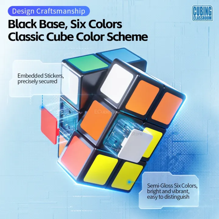 [ECube] MoYu 1x2x3 2x2x3 Magic Cube 223 cube 123 Black 223 Professional ...