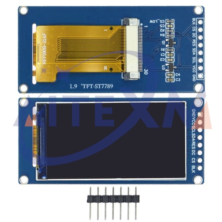 1.9%20Inch%20IPS%20Full%20Angle%20TFT%20Display%20Screen%20LCD%20Color%20Display%20Module%20SPI%20Serial%20Port%20High-definition%20170x320%20ST7789%20For%20Arduino%20-%20Image%204