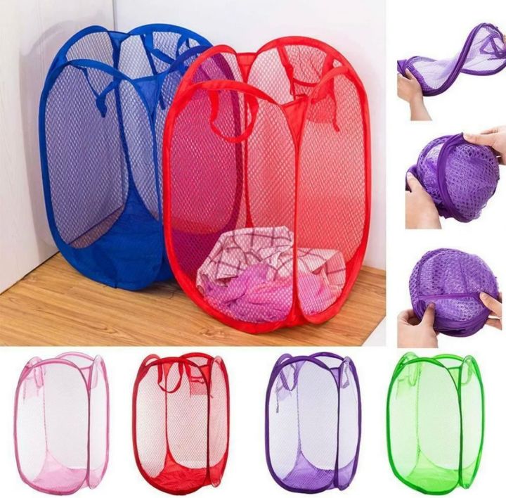 Foldable Net Laundry Basket