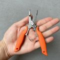 DNDYUJU Stainless Steel Precision Fishing Pliers Seawater Multifunctional Scissors Braid Line Cutter Outdoor Fishing Equipment. 
