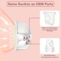 6PCS Duckbill Valve & Silicone Diaphragm Compatible with Eufy S1 Pro/S1/E10, NCVI/Zooawa/Nuliie S32 Breast Pump Accessories.