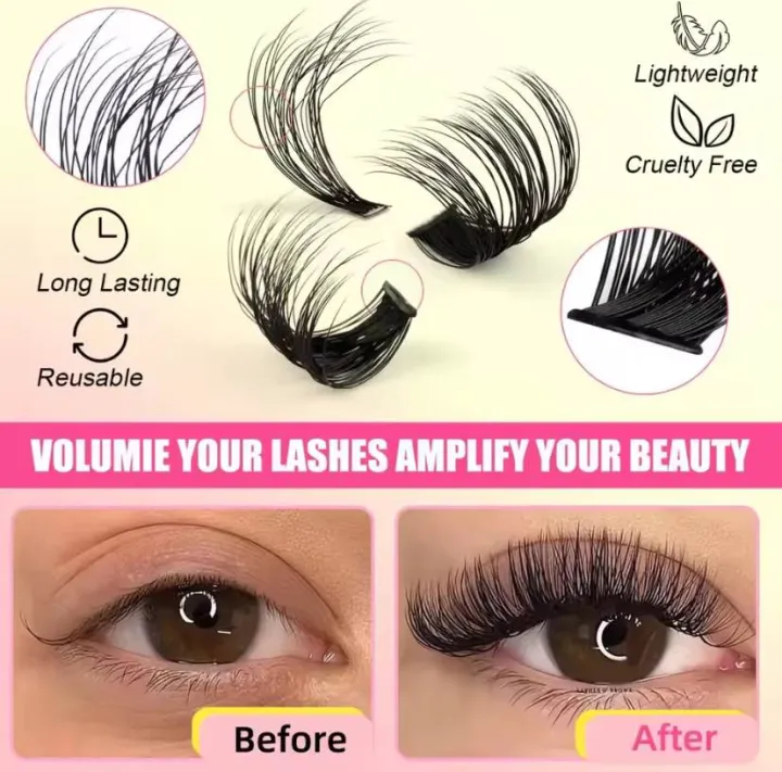 DIY%20Clusters%20Lash%20Kit%20Full%20Set%205-16mm%20Mix%20Bond&Seal%20Tweezers%20Lash%20for%20Self%20Application%20Makeup%20Individual%20Eyelash%20Extensions%20-%20Image%204