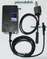 Microsoft Surface Charger 65W For Surface Pro6 / Pro5 / Pro4 / Pro3 , Output : 15V 4A Surface Pro Charger for models Surface 1706 1796 1800 1735 1736 with USB Charging Port and Power Cord. (Surface Charger 15V). 