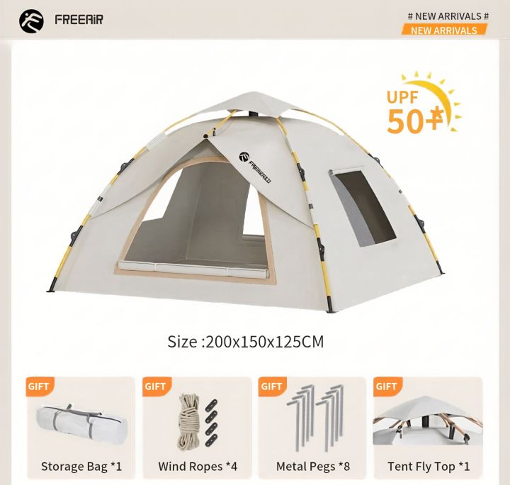 FREEAIR%20%20Quick%20Auto%20Camping%20Tent%20Portable%20Outdoor%20Tent%201-2%20Person%20Waterproof%20Sun%20Protection%20UPF50+%20Tent%20-%20Image%209