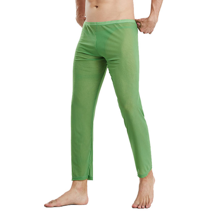 Men's%20%20Soft%20Mesh%20Sheer%20See-through%20Stretch%20Pants%20Trousers%20Sleepwear%20Hot%20Translucent%20Men%20Pants%20Homewear%20-%20Image%203