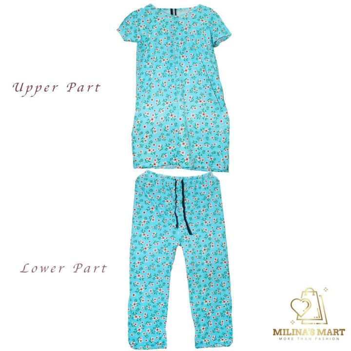 Long%20Tshirt%20with%20Palazzo%20Set%20for%20Women%20Multicolor%20Random%20Design%20Cotton.%20-%20Image%206
